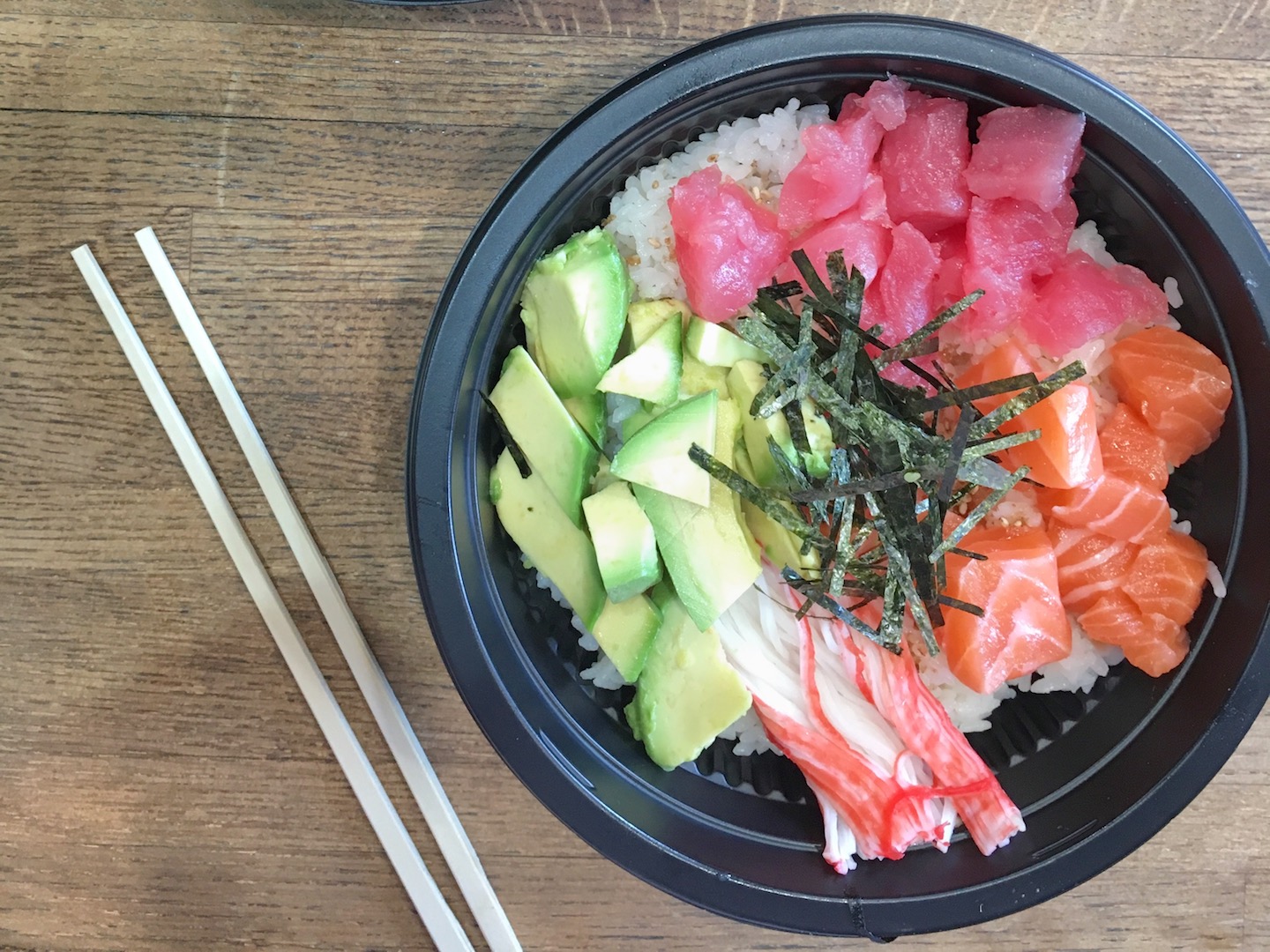 poke bowl at kissfish forest hills new york