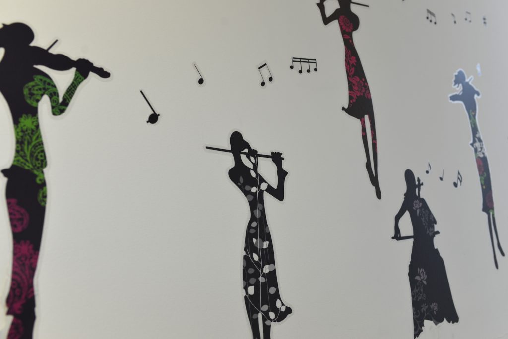 further music wall decal