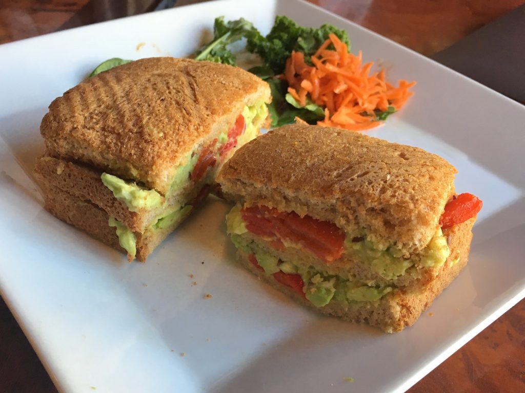 red pipe cafe hempseed avocado sandwich forest hills